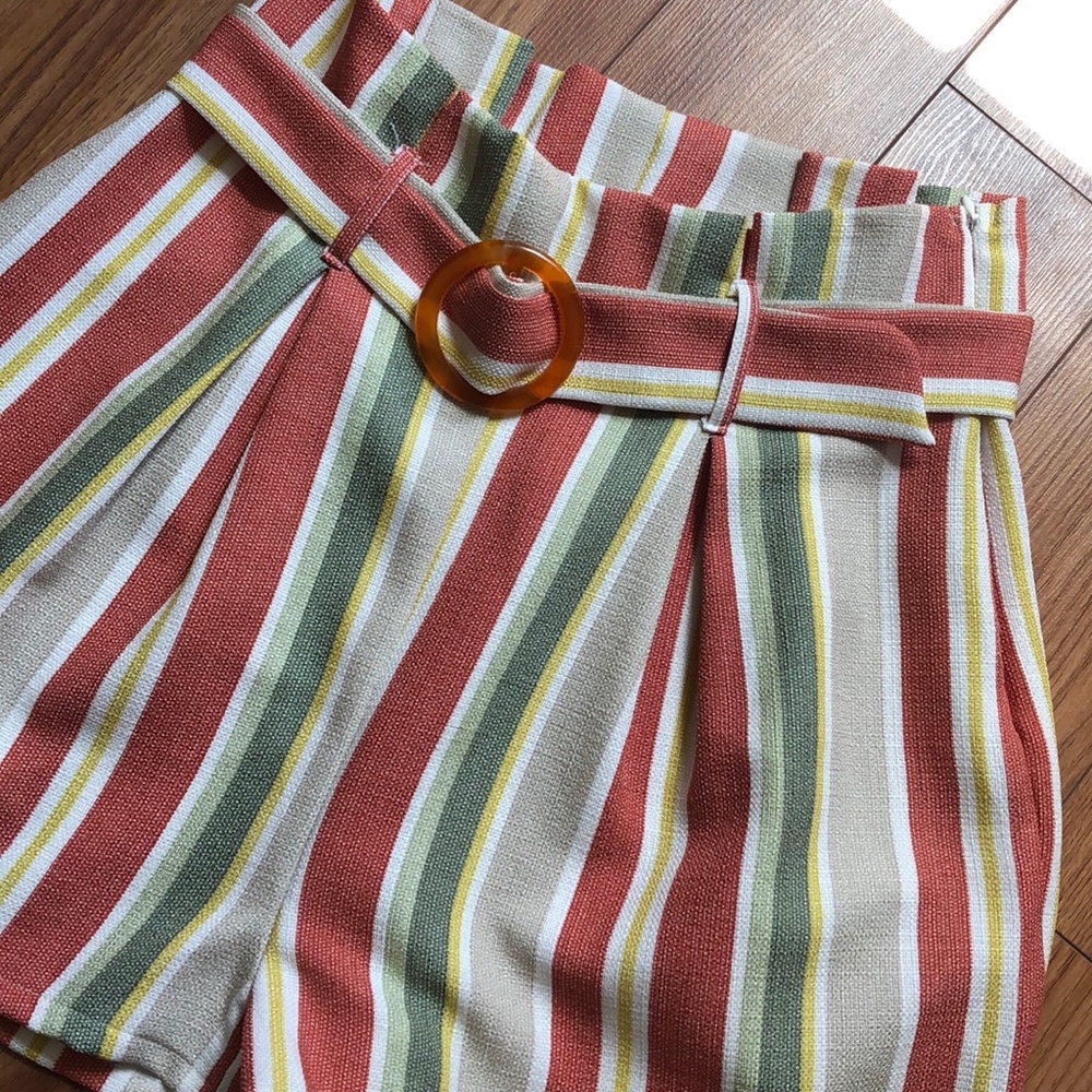 NWT! Striped Shorts - Picture 2 of 5